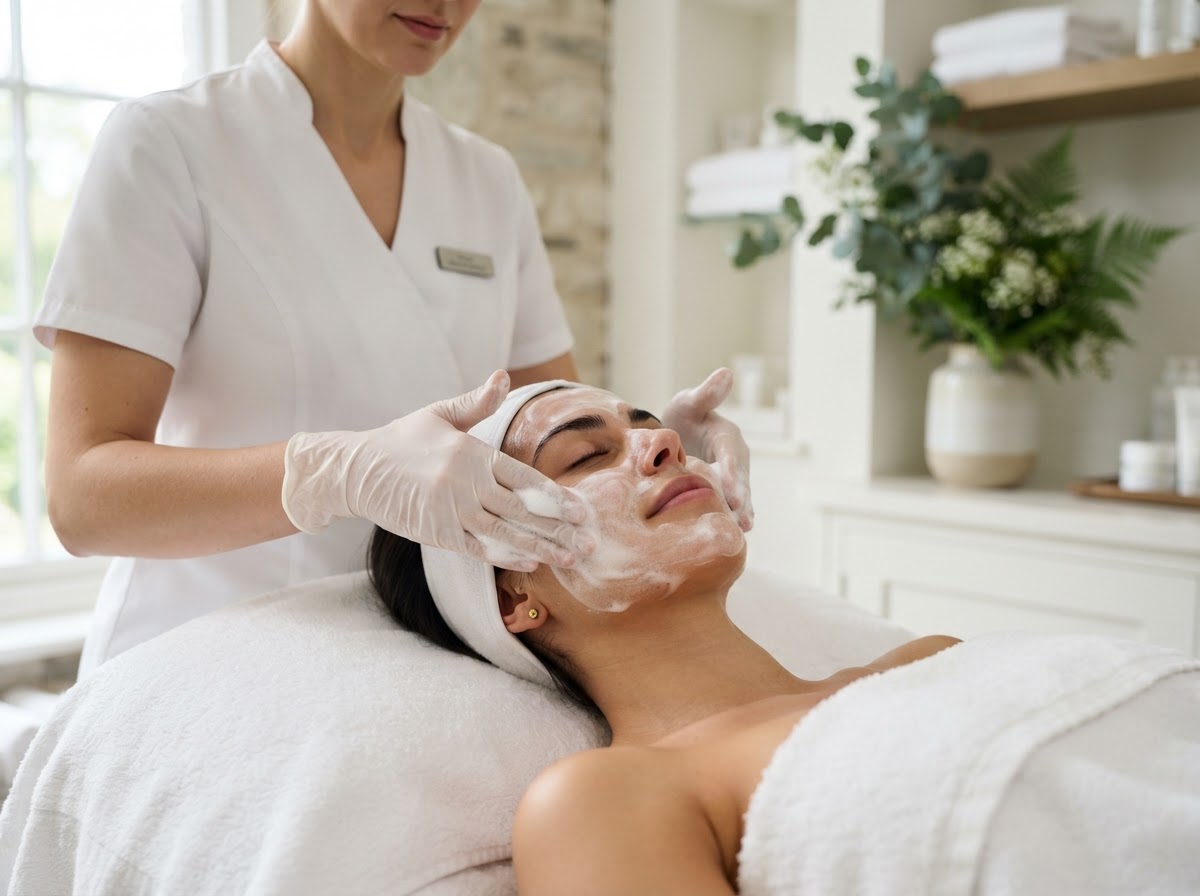 Limpeza de pele no SPA Floratta