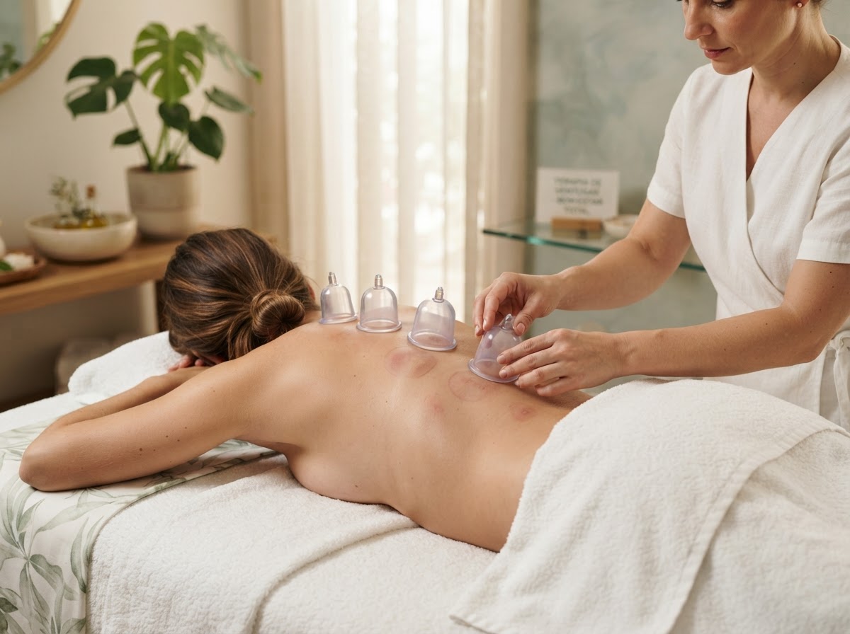 Terapia com ventosa no SPA Floratta